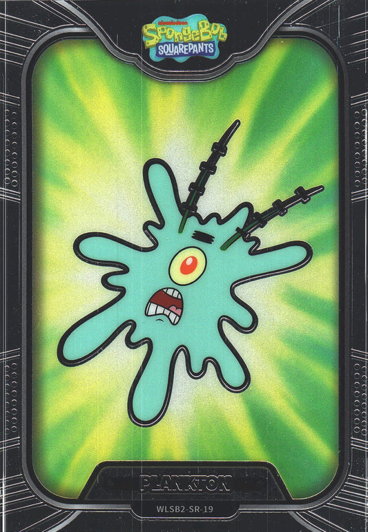 2024 Wondercard Viacom Spongebob Squarepants 25th Plankton SR #19