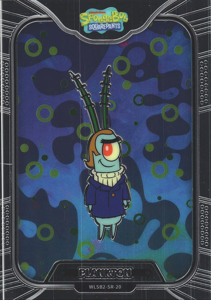 2024 Wondercard Viacom Spongebob Squarepants 25th Plankton SR #20