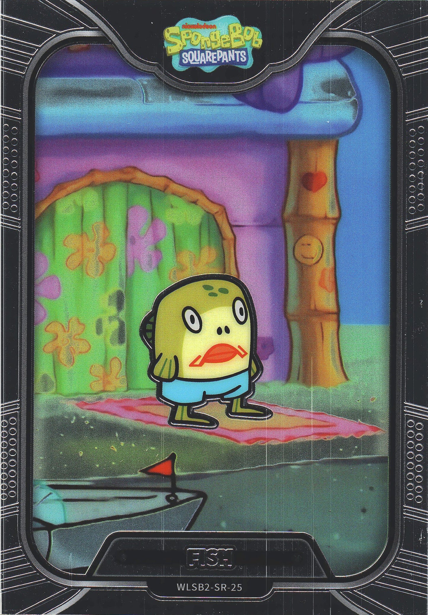 2024 Wondercard Viacom Spongebob Squarepants 25th Fish SR #25