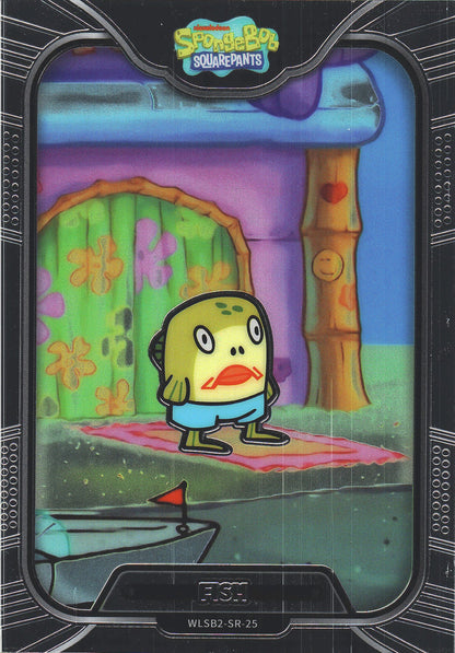 2024 Wondercard Viacom Spongebob Squarepants 25th Fish SR #25