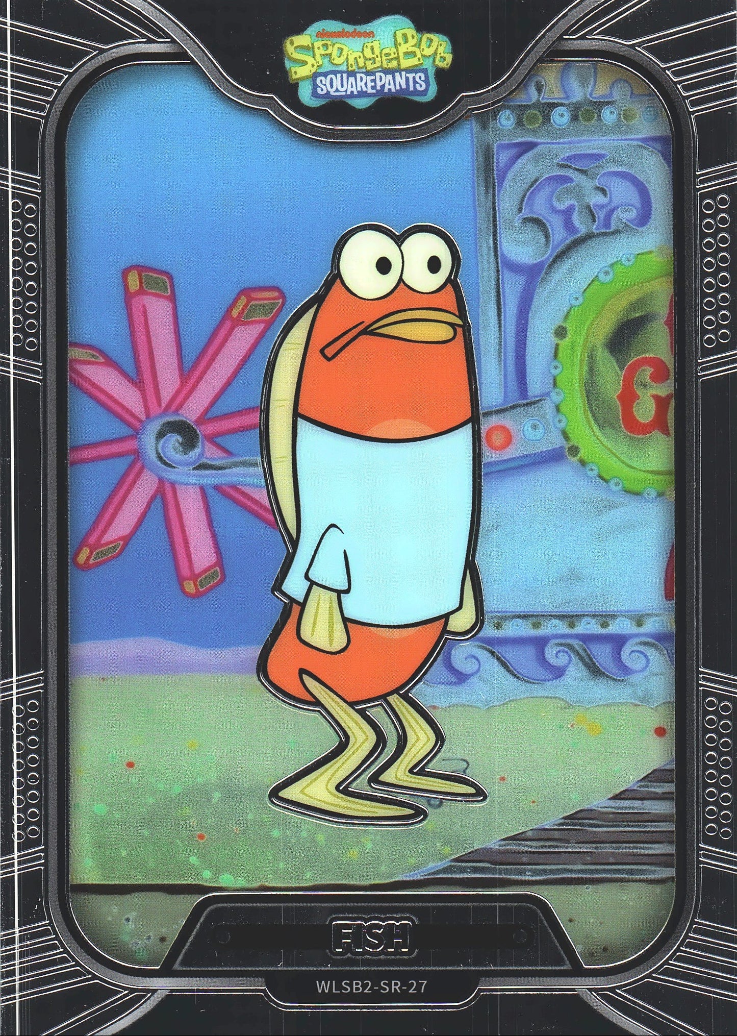 2024 Wondercard Viacom Spongebob Squarepants 25th Fish SR #27
