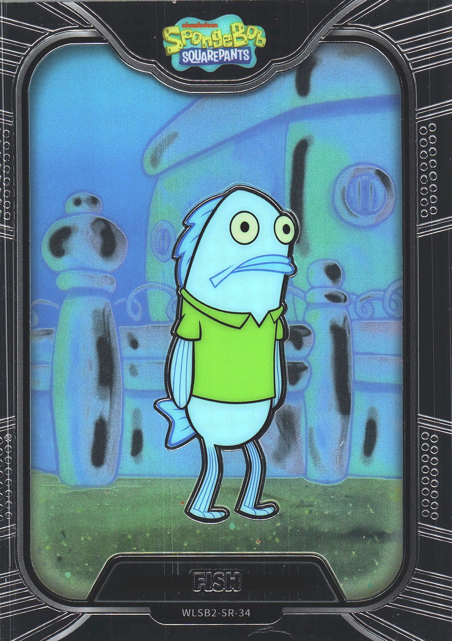 2024 Wondercard Viacom Spongebob Squarepants 25th Fish SR #34