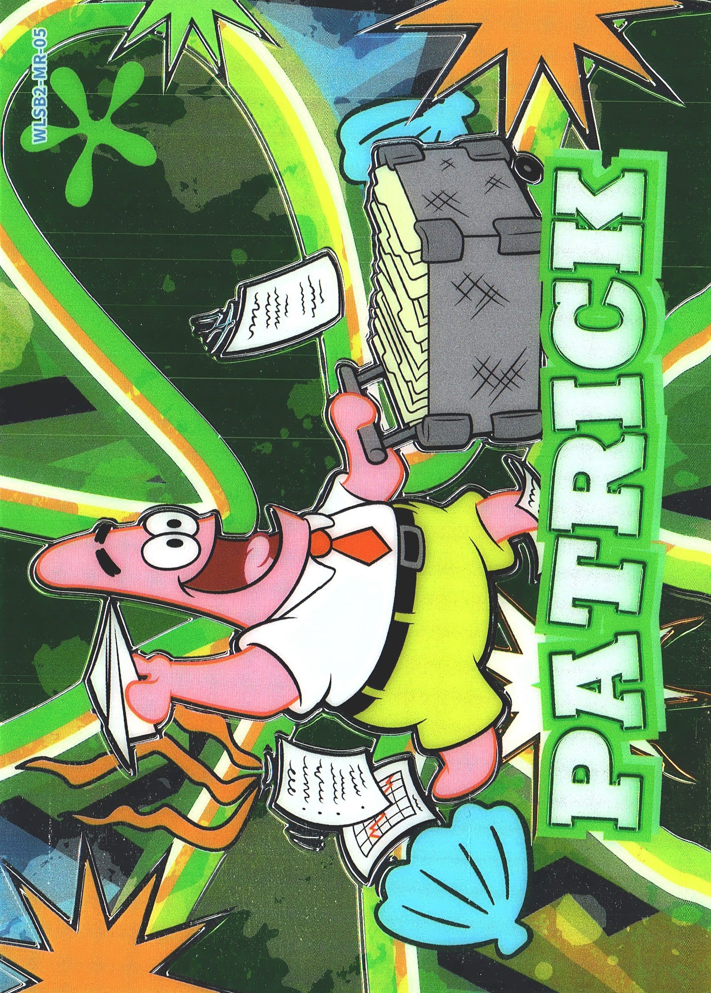 2024 Wondercard Viacom Spongebob Squarepants 25th Patrick MR #05