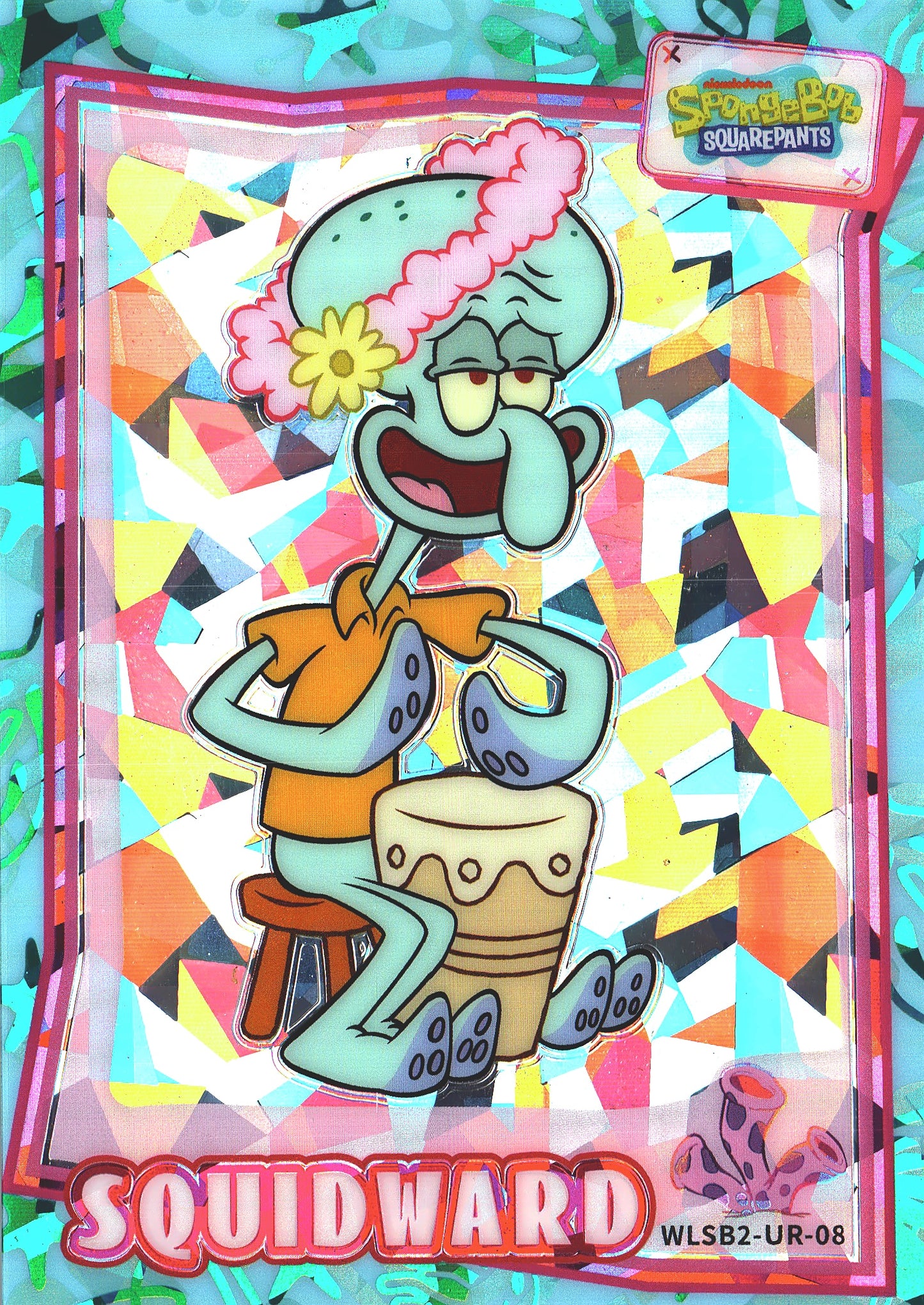 2024 Wondercard Viacom Spongebob Squarepants 25th Squidward UR #08