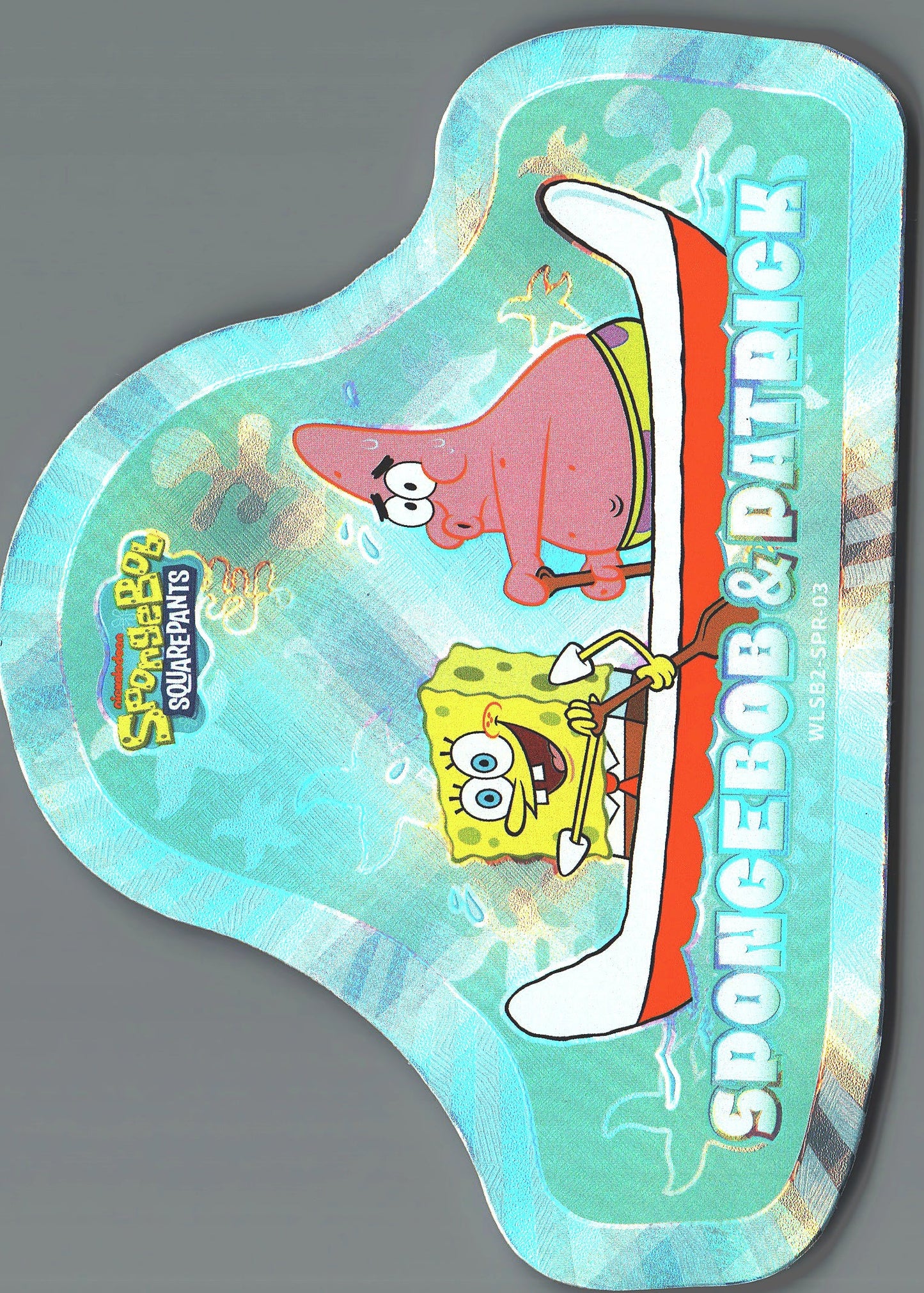 2024 Wondercard Viacom Spongebob Die-cut and patrick SPR #03