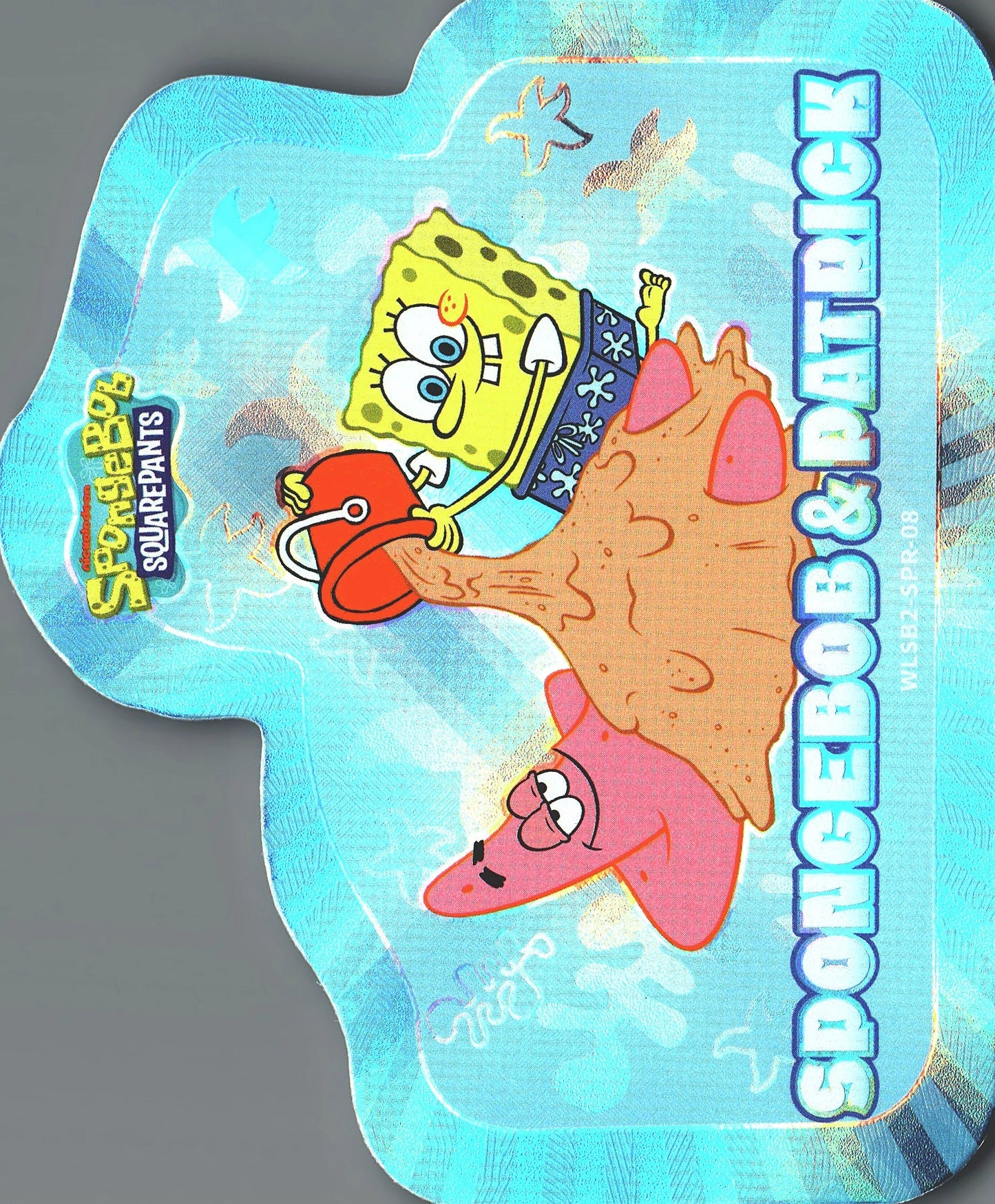 2024 Wondercard Viacom Spongebob Die-cut and patrick SPR #08