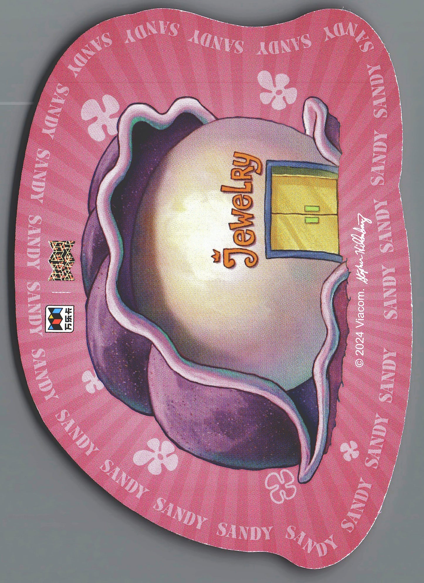 2024 Wondercard Viacom Spongebob Die-cut Sandy SPR #11