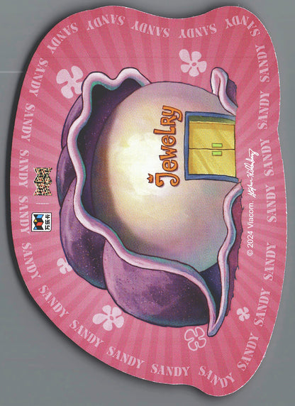 2024 Wondercard Viacom Spongebob Die-cut Sandy SPR #11