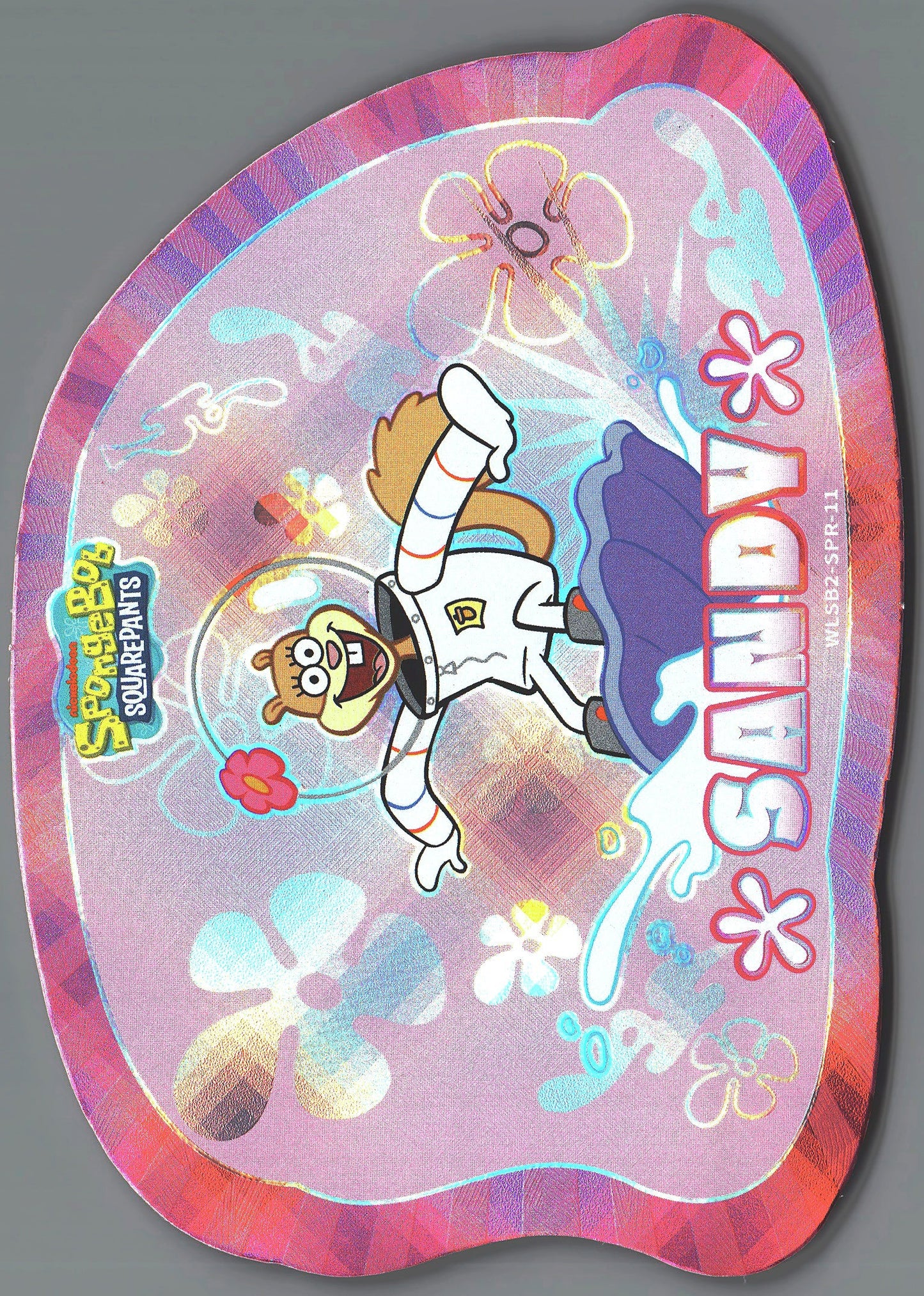 2024 Wondercard Viacom Spongebob Die-cut Sandy SPR #11
