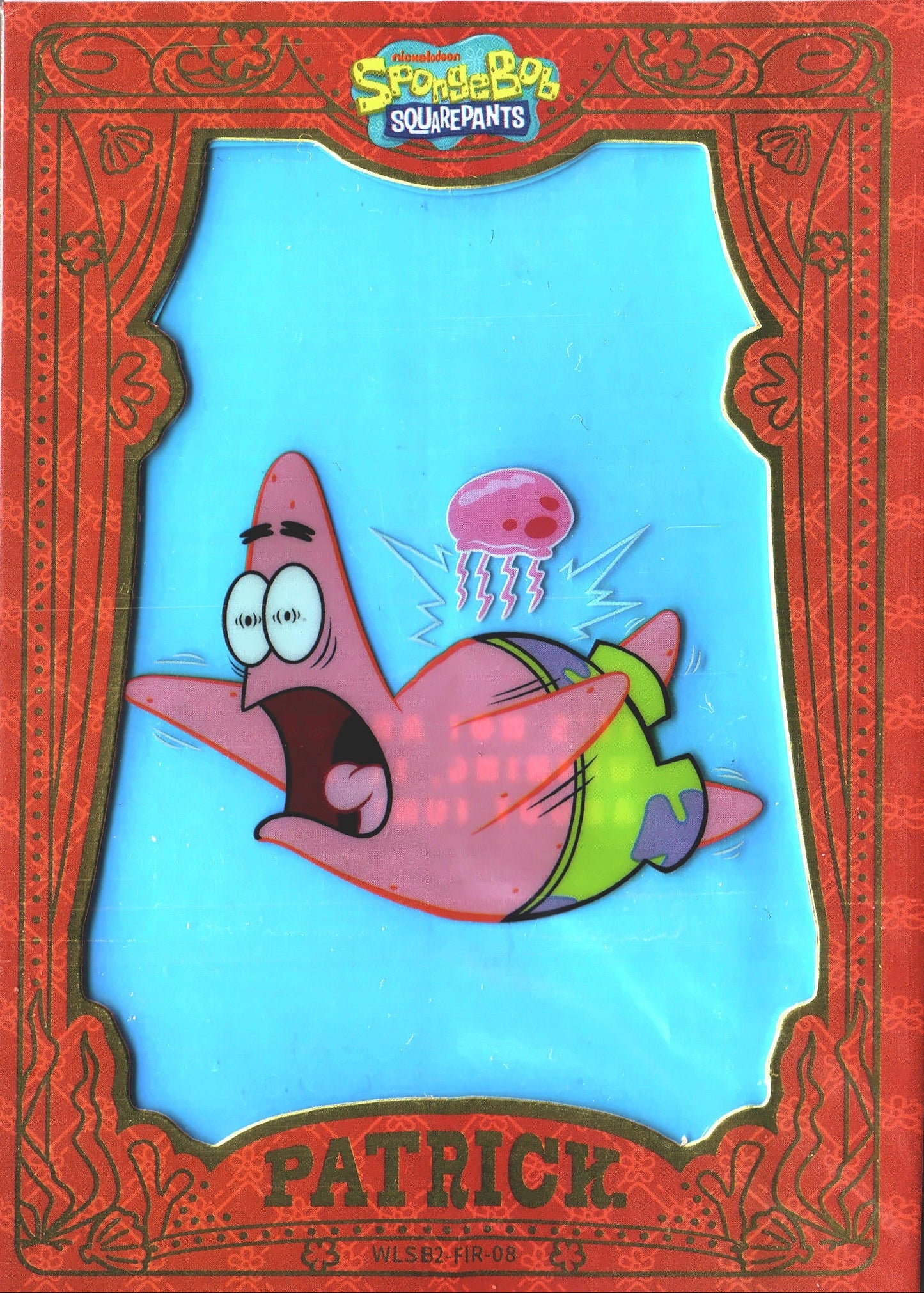 2024 Wondercard Viacom Spongebob Squarepants 25th Patrick FIR #08