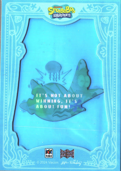 2024 Wondercard Viacom Spongebob Squarepants 25th Patrick FIR #08