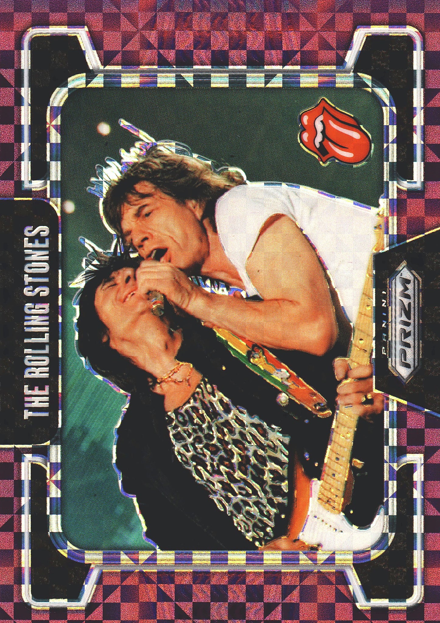 2025 Panini Prizm The Rolling Stones Purple /25 #74