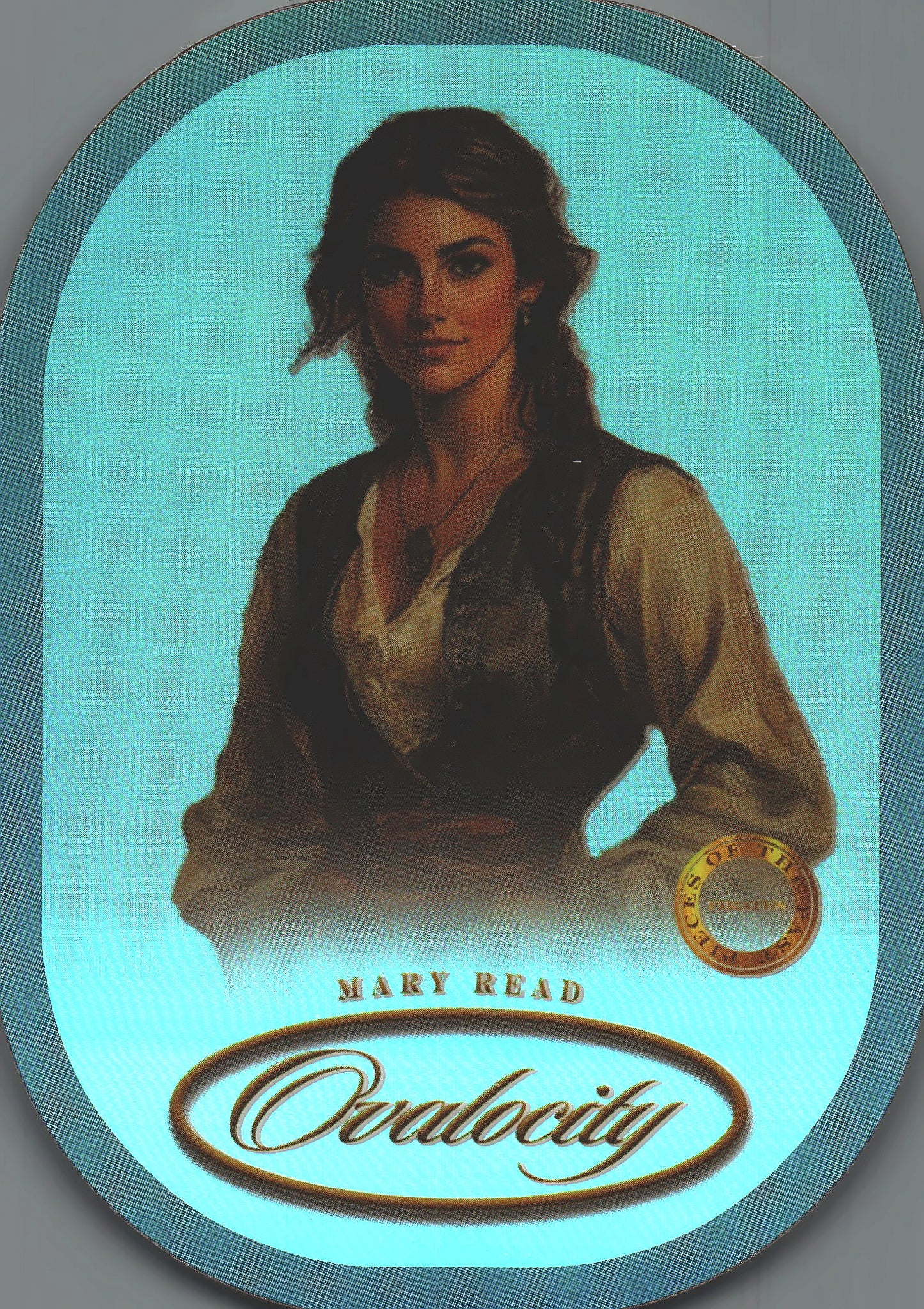 2025 Pieces of the Past Pirates Ovalocity Mary read #I-669