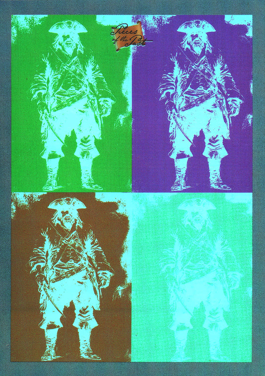 2025 Pieces of the Past Pirates Pop Art Black Bart #I-680