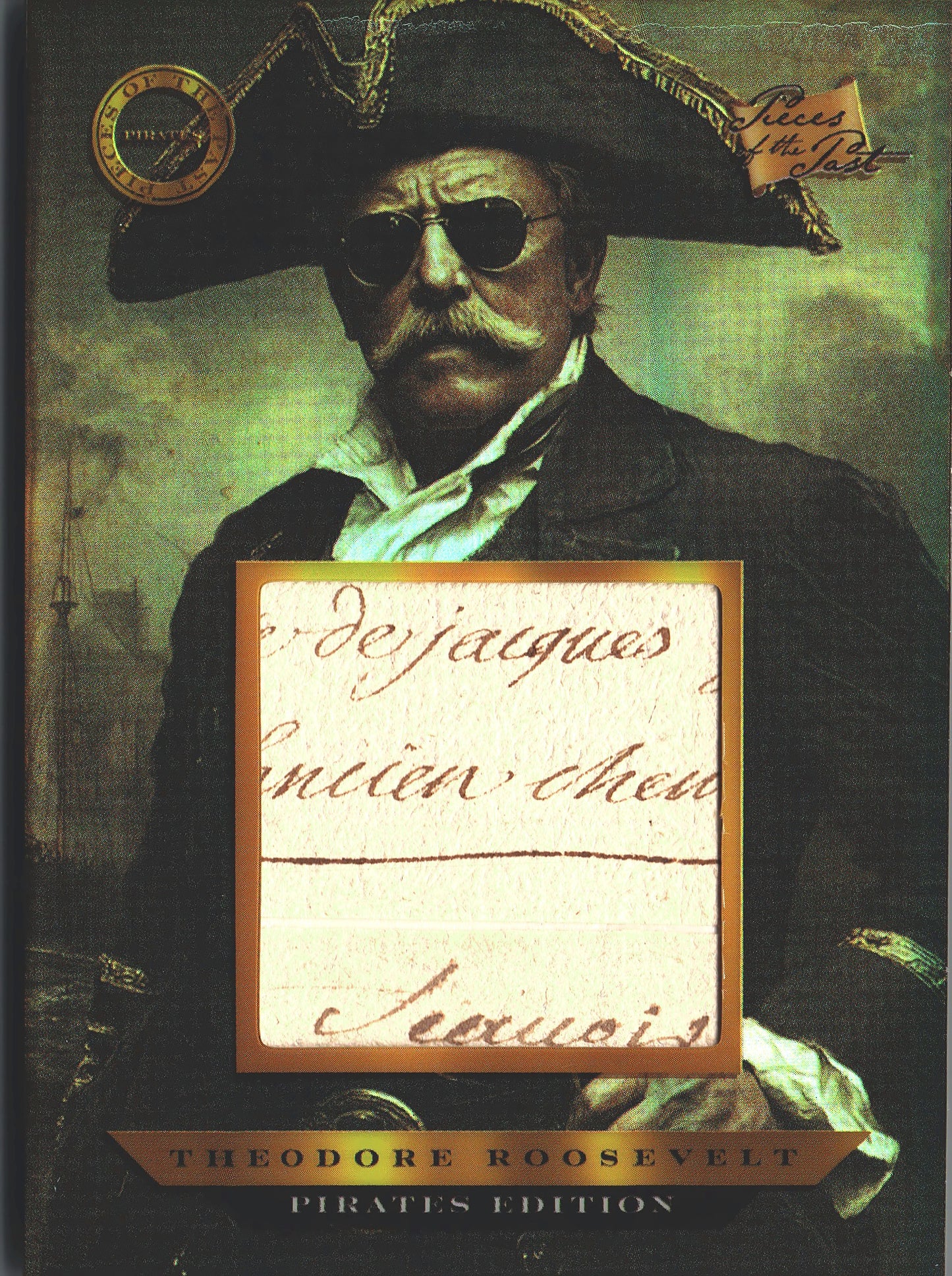 2025 Pieces of the Past Pirates Relic Theodore Roosevelt #652