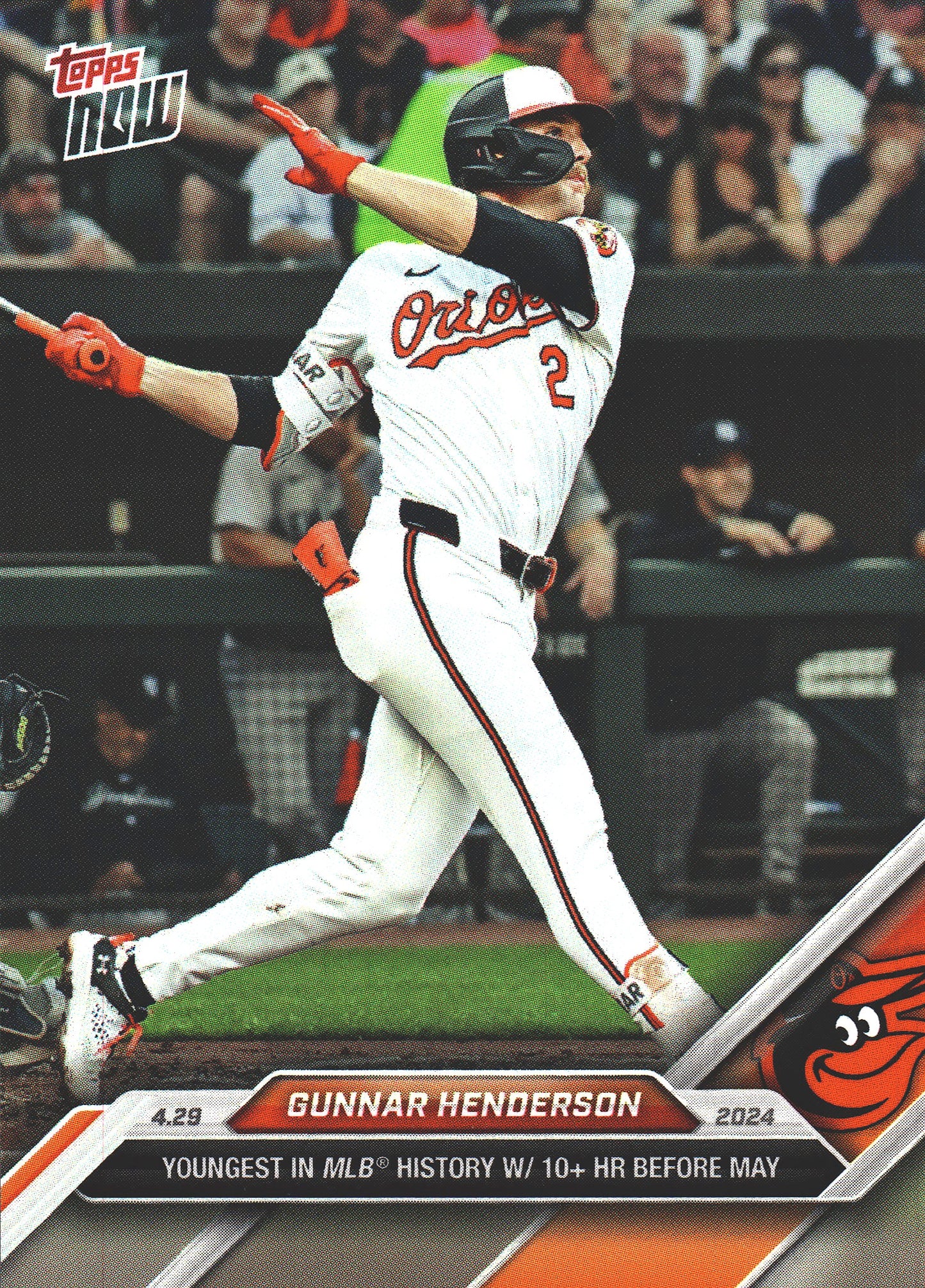2024 Topps Now Gunnar Henderson #133 Baltimore Orioles