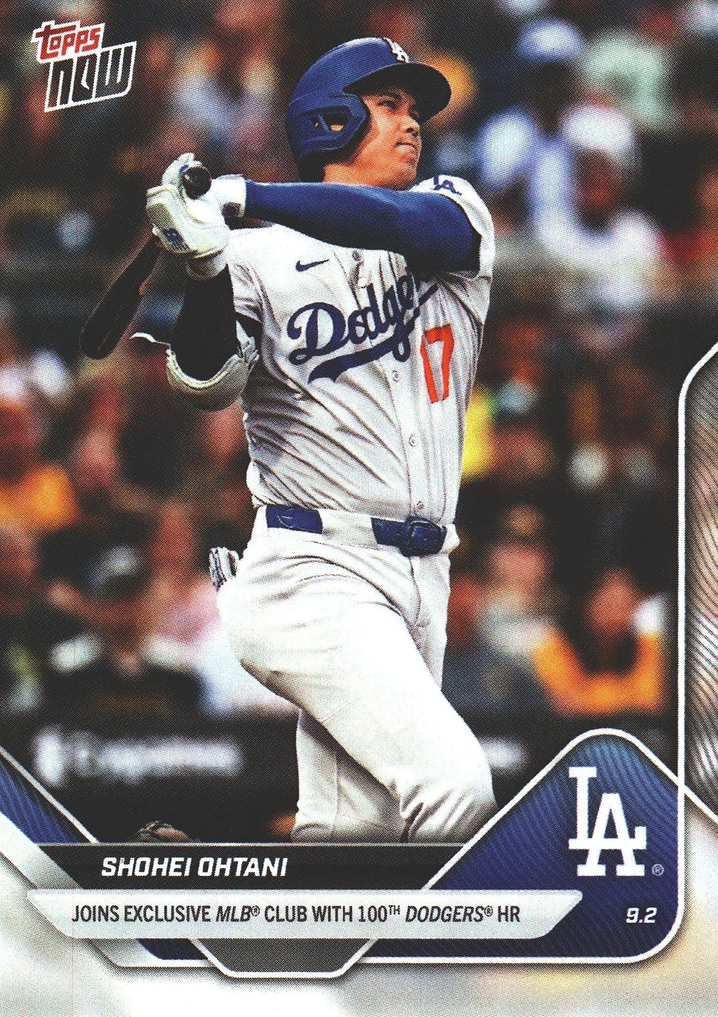 2025 Topps Now Shohei Ohtani #650 Los Angeles Dodgers