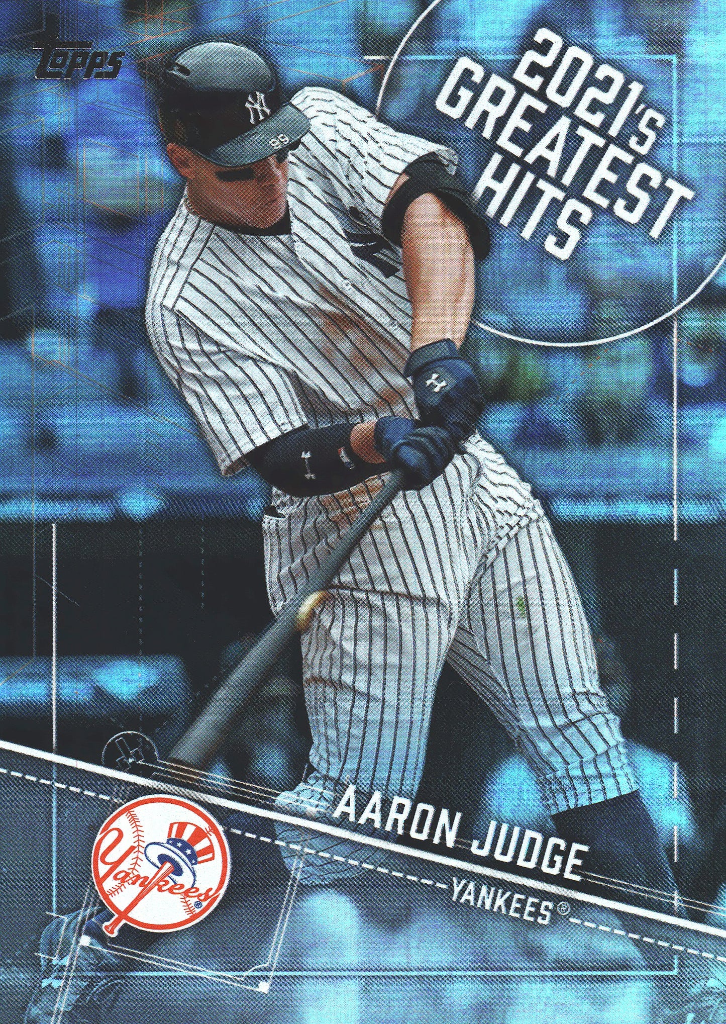 2022 Topps Series 1 2021's Greatest Hits Aaron Judge #21GH-19 New York Yankees