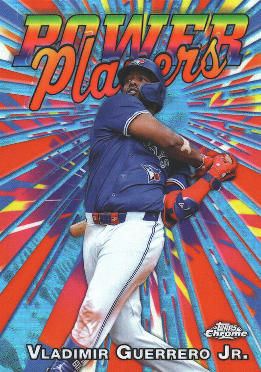 2025 Topps Chrome Power Players Vladimir Guerrero Jr. #PP-11 Toronto Blue Jays