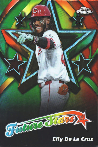 2025 Topps Chrome Future Stars Elly De La Cruz #FS-7 Cincinnati Reds