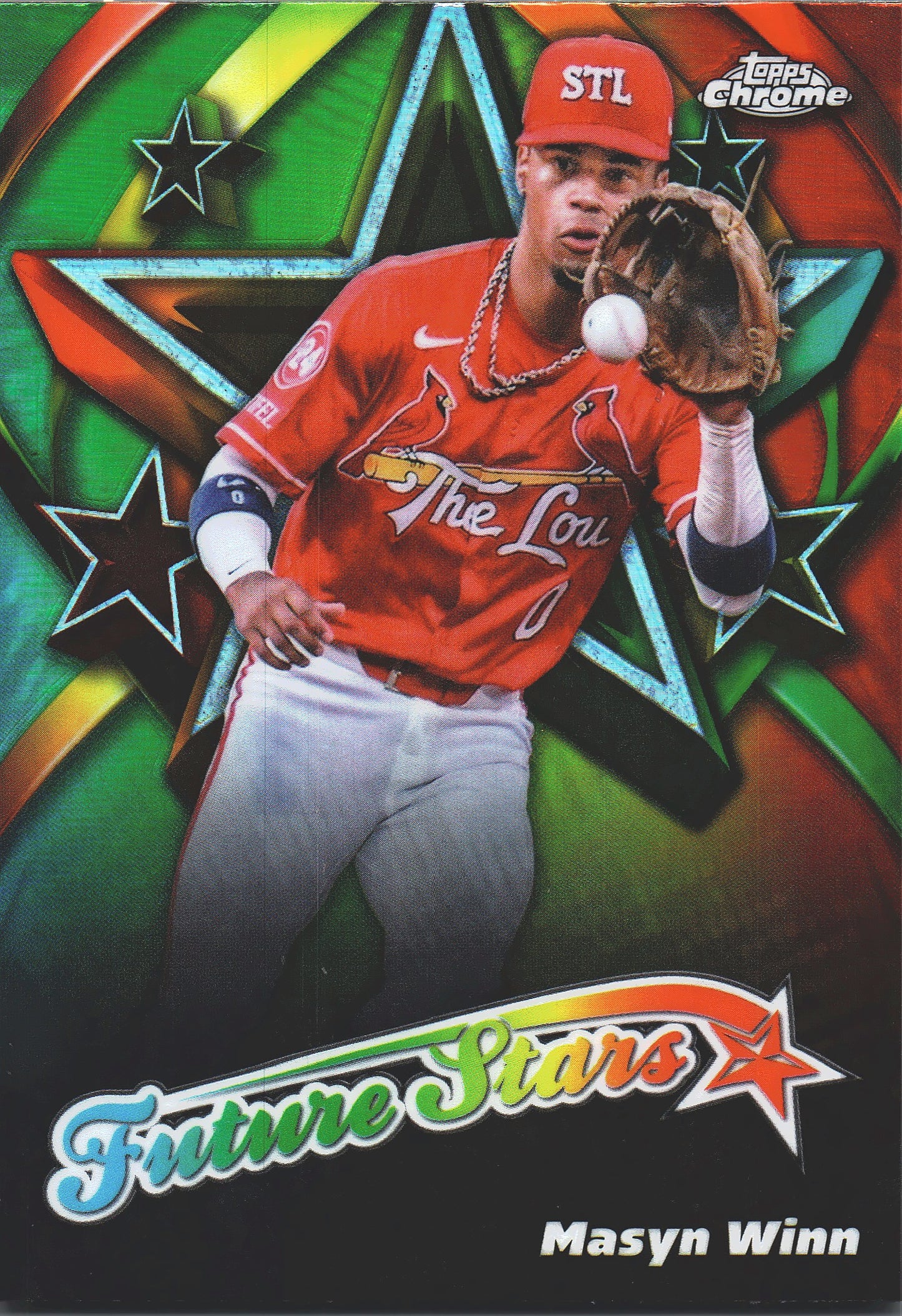 2025 Topps Chrome Future Stars Masyn Winn #FS-14 St. Louis Cardinals