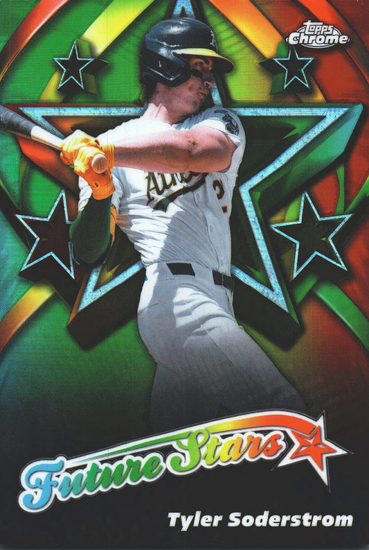 2025 Topps Chrome Future Stars Tyler Soderstrom #FS-19 Athletics