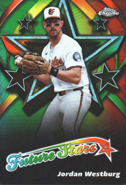 2025 Topps Chrome Future Stars Jordan Westburg #FS-20 Baltimore Orioles