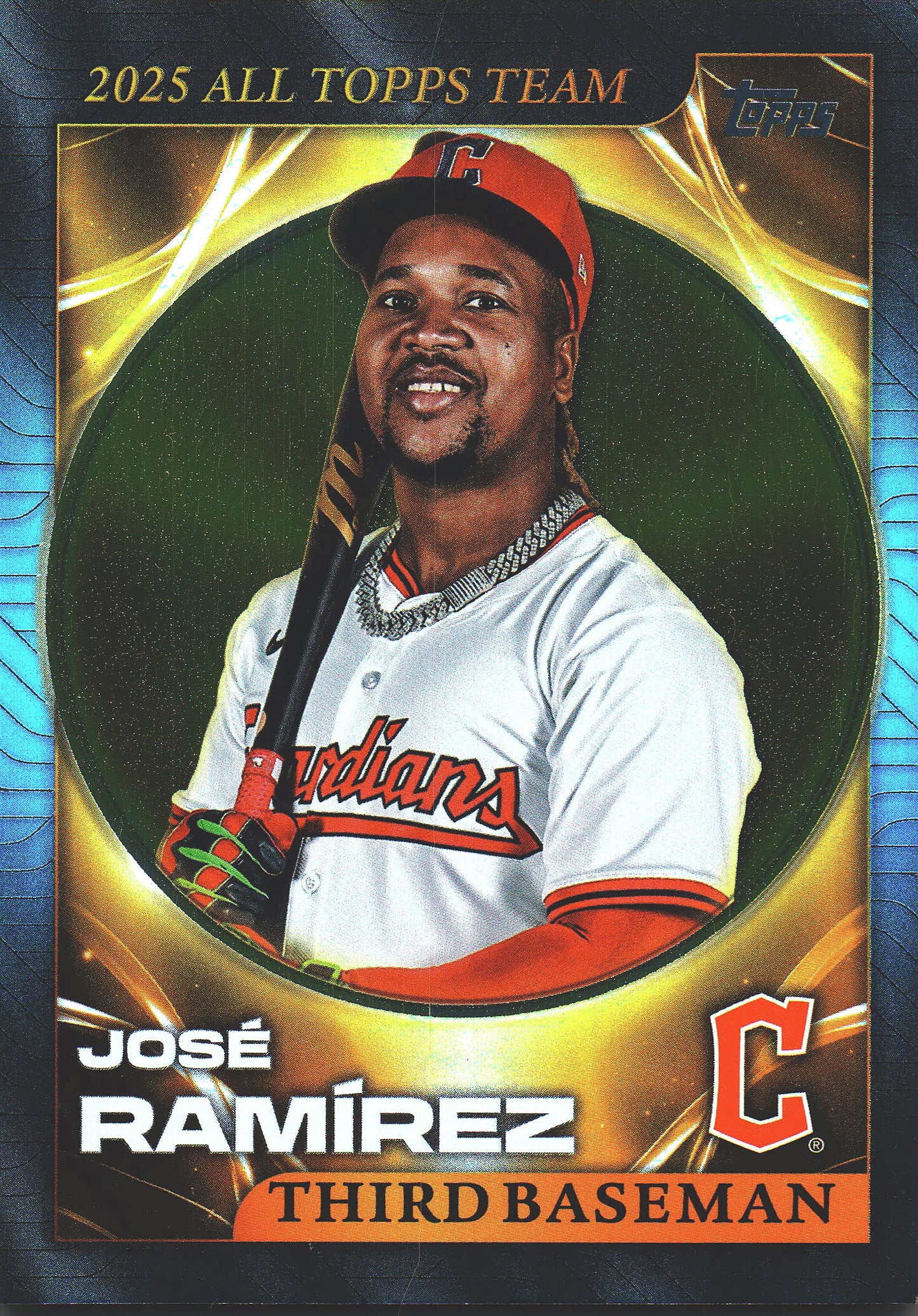 2026 Topps Series 1 2025 All Topps Team Blue Foil Jose Ramirez /150 #ATT-4 Cleveland Guardians
