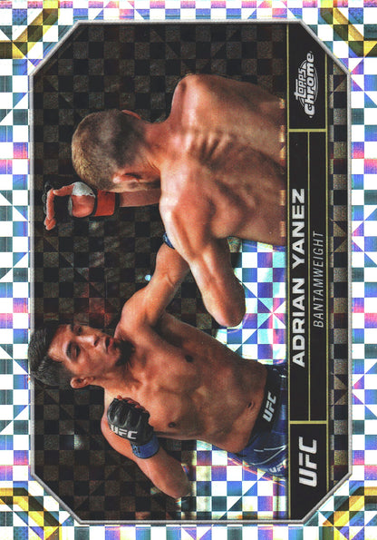 2024 Topps Chrome UFC X-Fractor Adrian Yanez #2