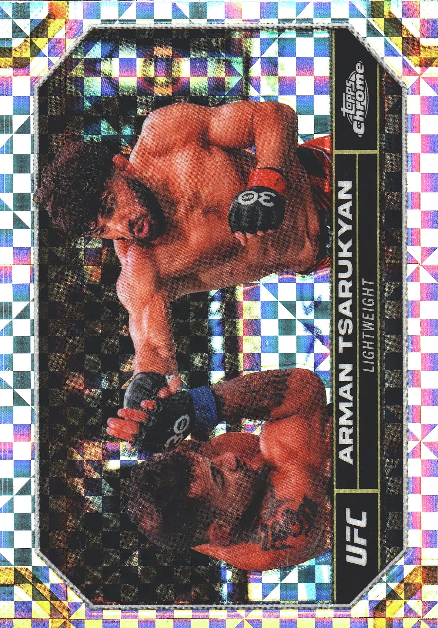 2024 Topps Chrome UFC X-Fractor Arman Tsarukyan #20