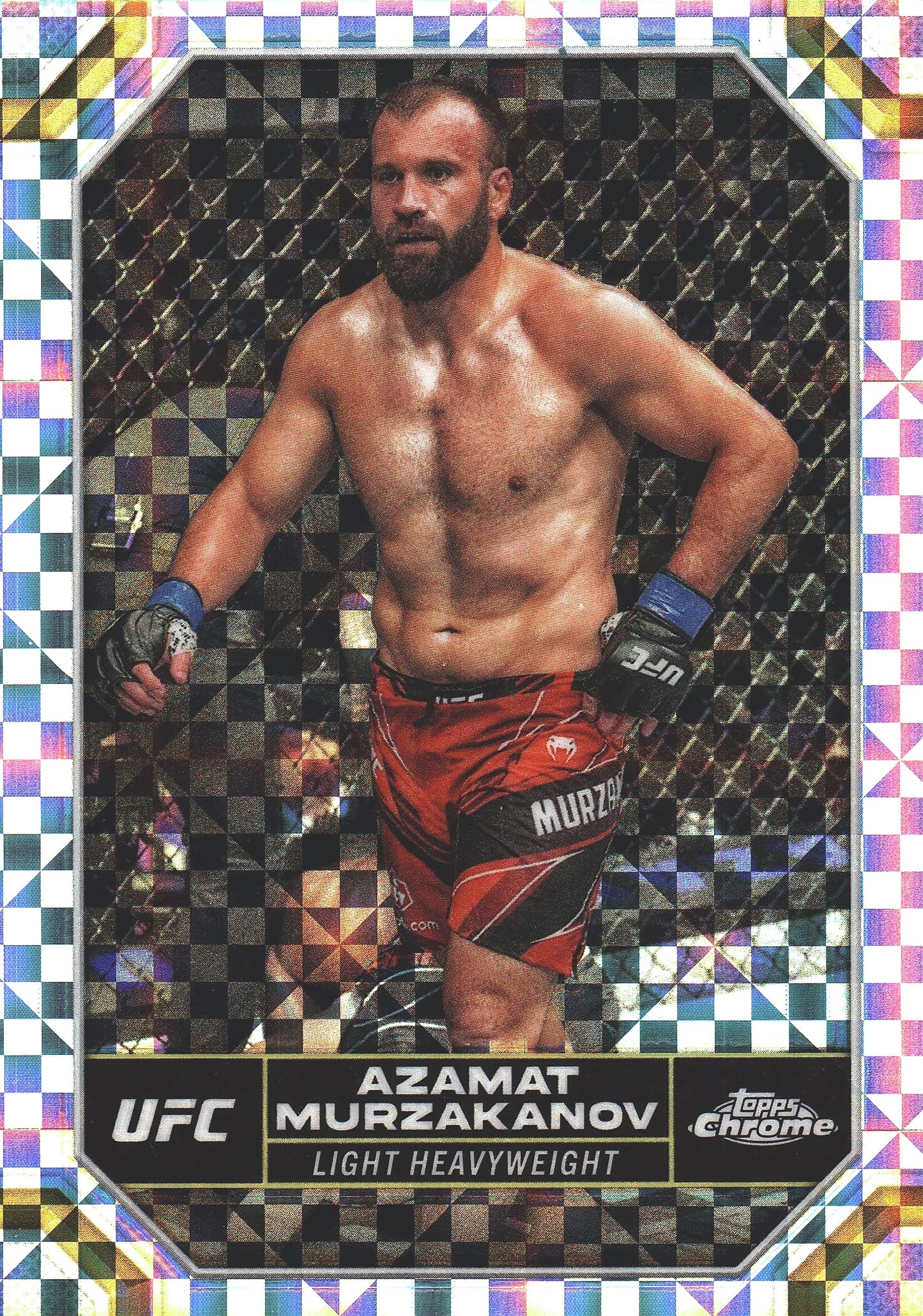 2024 Topps Chrome UFC X-Fractor Azamat Murzakanov #23
