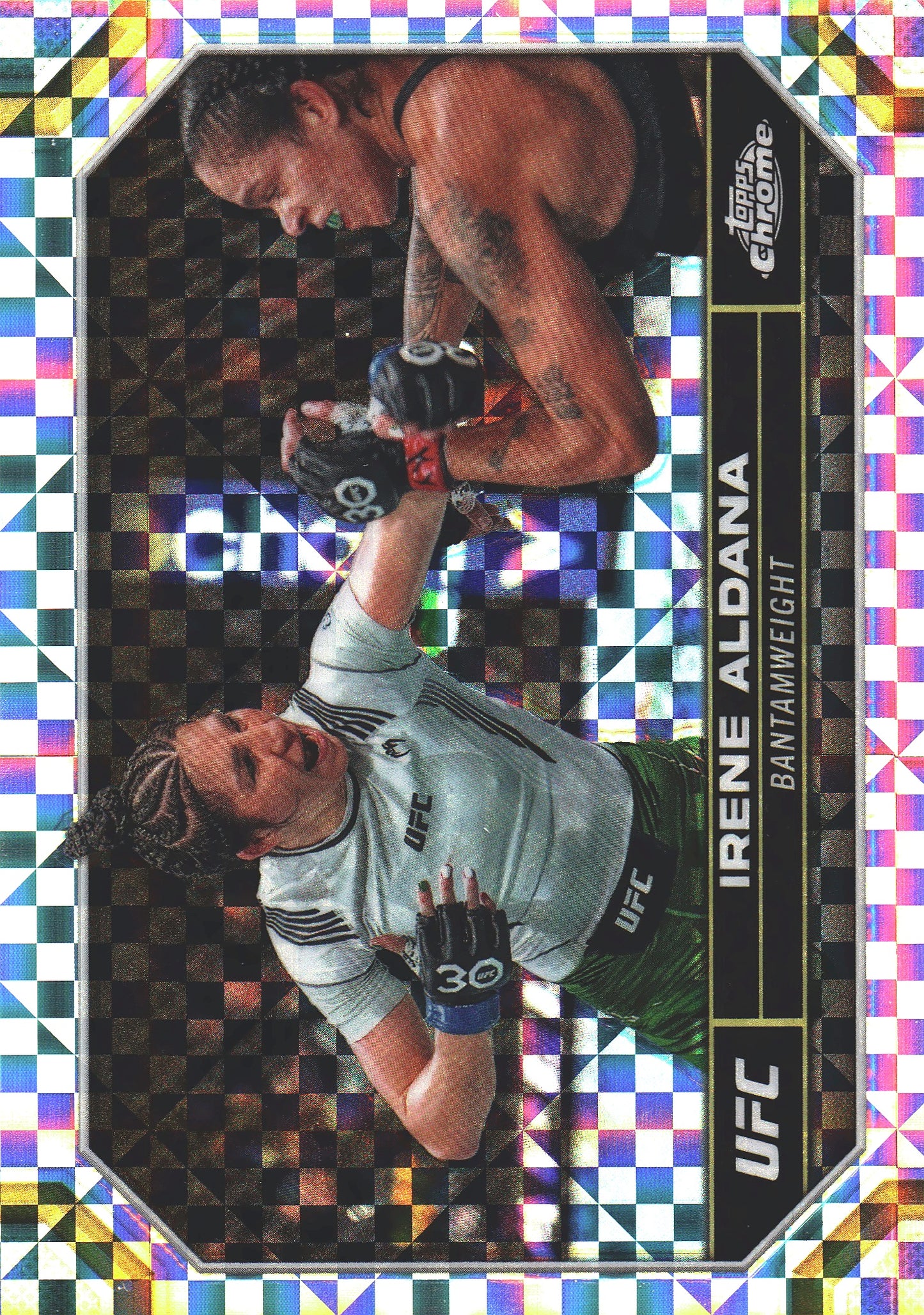 2024 Topps Chrome UFC X-Fractor Irene Aldana #78