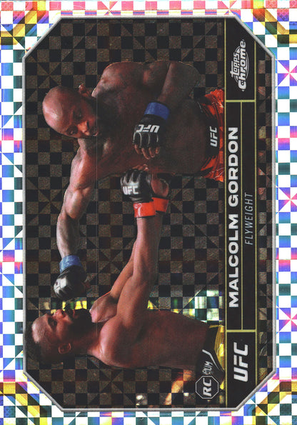 2024 Topps Chrome UFC X-Fractor Malcolm Gordon #196