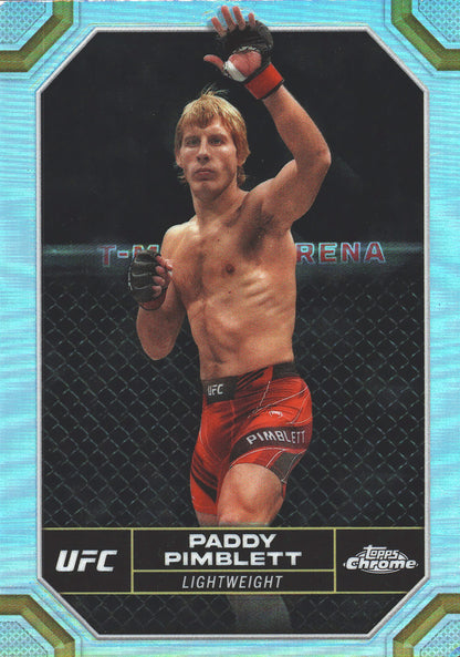2024 Topps Chrome UFC Refractor Paddy Pimblett #151