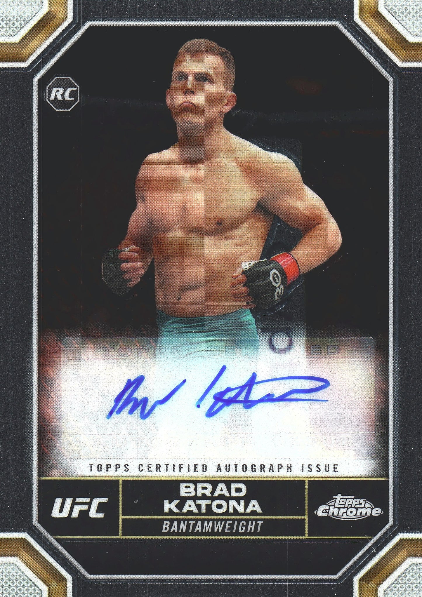 2024 Topps Chrome UFC RC Autograph Brad Katona #CRA-BKA