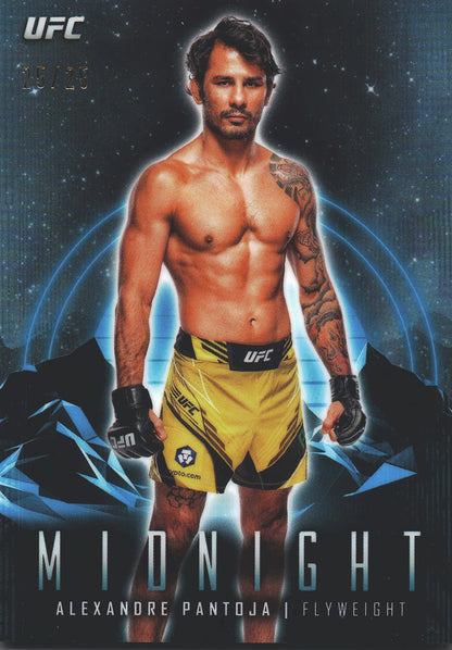 2024 Topps Midnight UFC Moonrise Alexandre Pantoja /25 #8