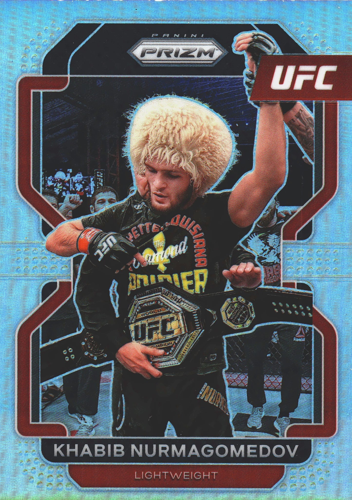 2022 Panini Prizm UFC Silver Khabib Nurmagomedov #196