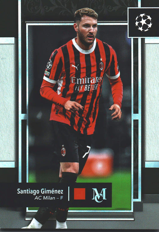 2024 Topps Museum UCC Santiago Gimenez #18 A.C. Milan