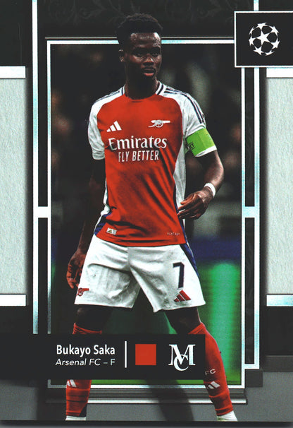 2024 Topps Museum UCC Bukayo Saka #87 Arsenal FC