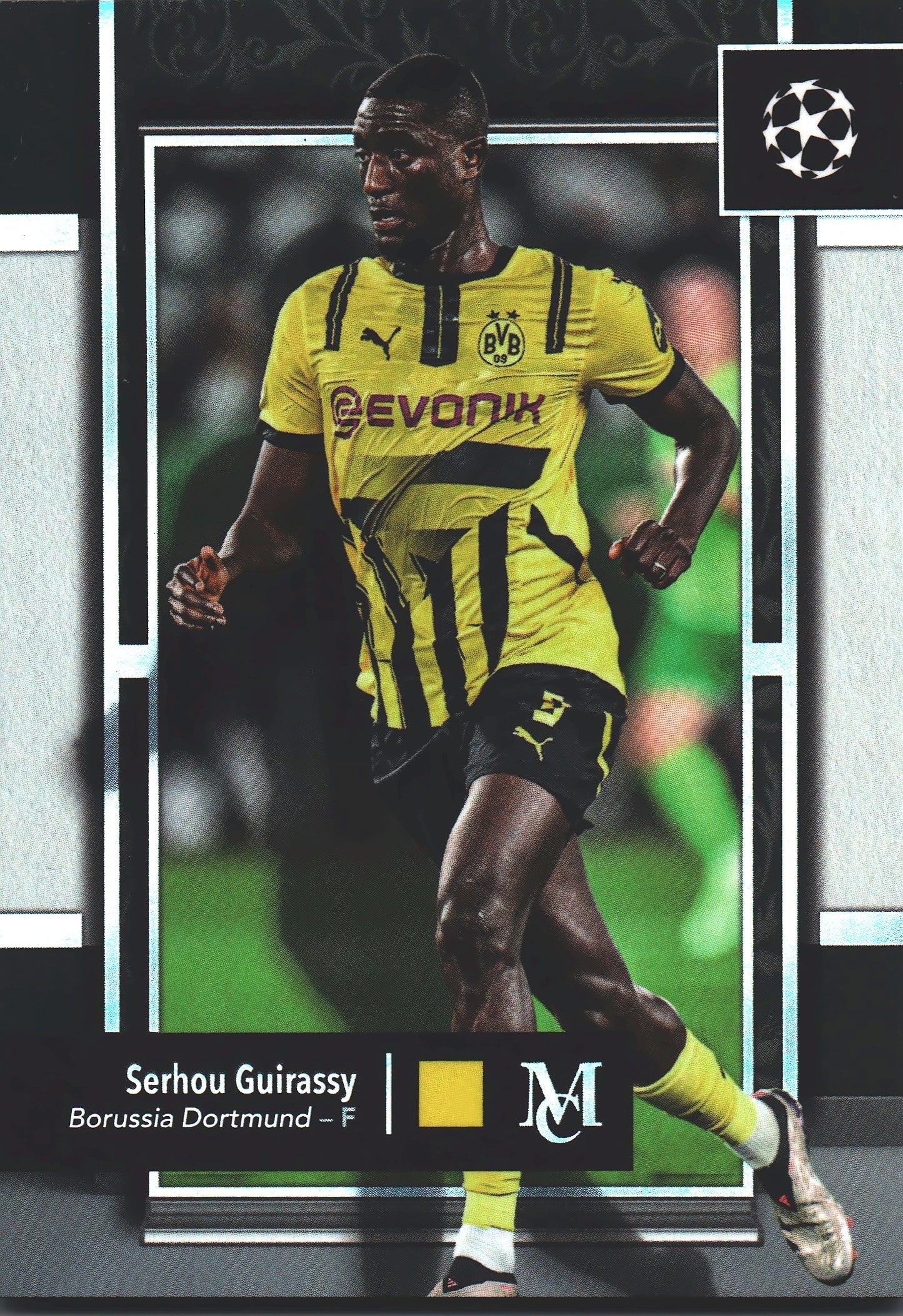 2024 Topps Museum UCC Serhou Guirassy #92 Borussia Dortmund