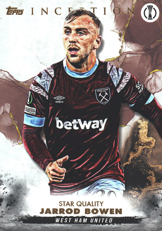 2023 Topps Inception Jarrod Bowen West Ham United