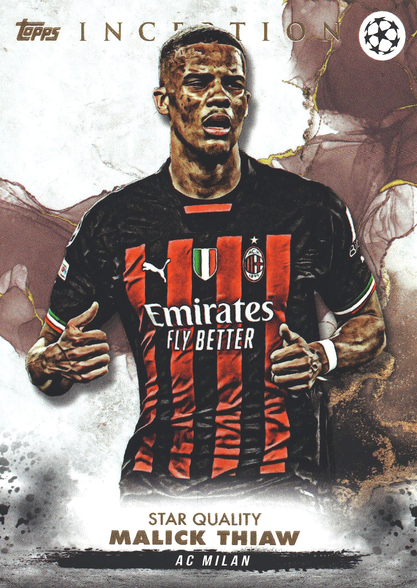 2023 Topps Inception Malick Thiaw AC Milan