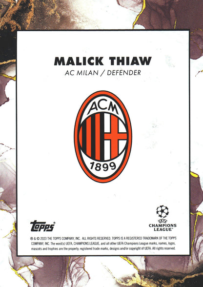 2023 Topps Inception Malick Thiaw AC Milan