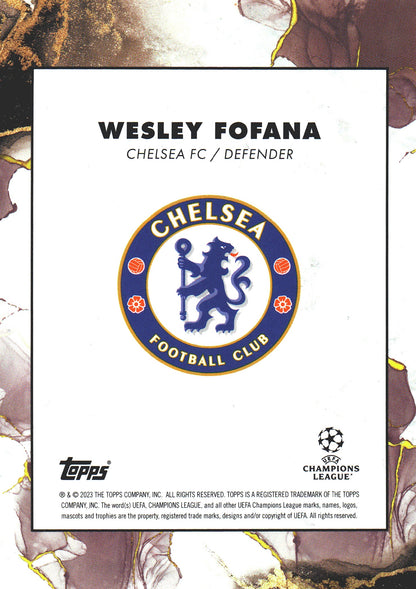 2023 Topps Inception Rainbow /150 Wesley Fofana Chelsea