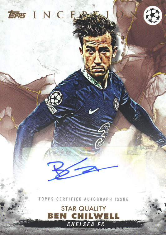 2023 Topps Inception Ben Chilwell Autograph Chelsea