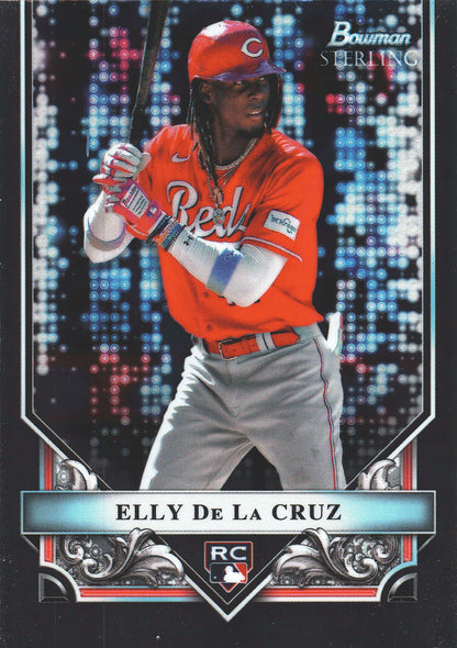 2024 Topps Bowman Sterling Elly De La Cruz RC #BSR-6 Cincinnati Reds