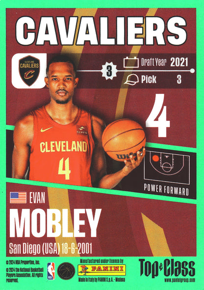 2023 Panini Top Class NBA Evan Mobley #26 Cleveland Cavaliers