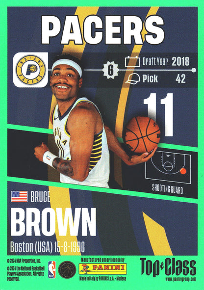 2023 Panini Top Class NBA Bruce Brown #34 Indiana Pacers