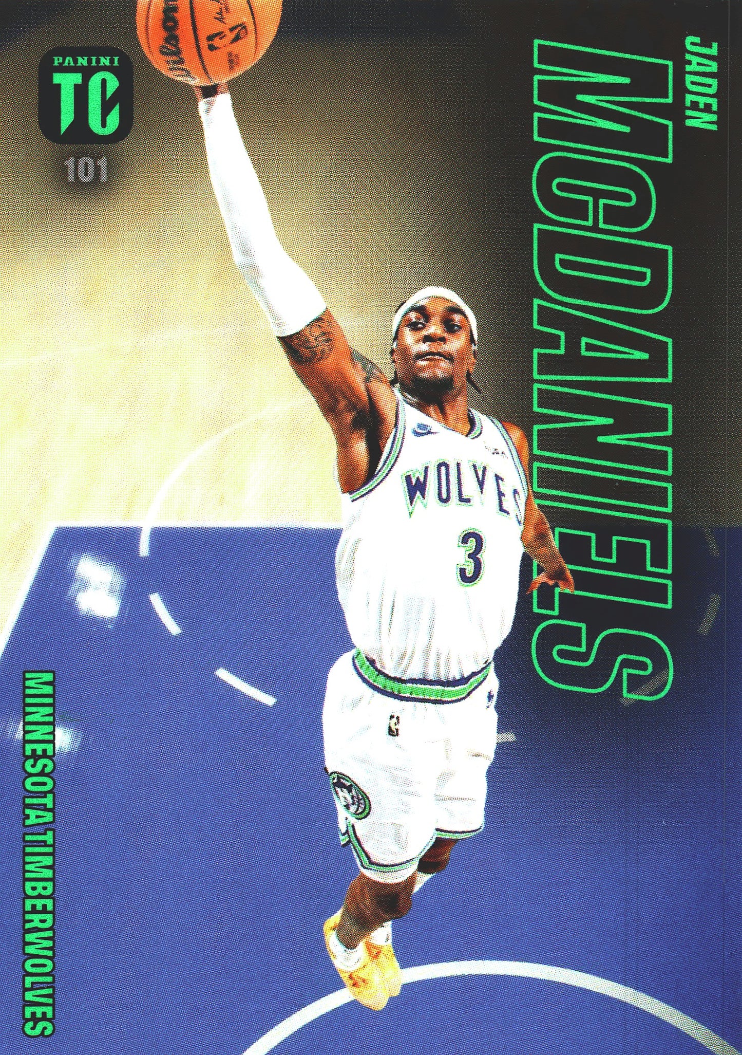 2023 Panini Top Class NBA Jaden McDaniels #101 Minnesota Timberwolves