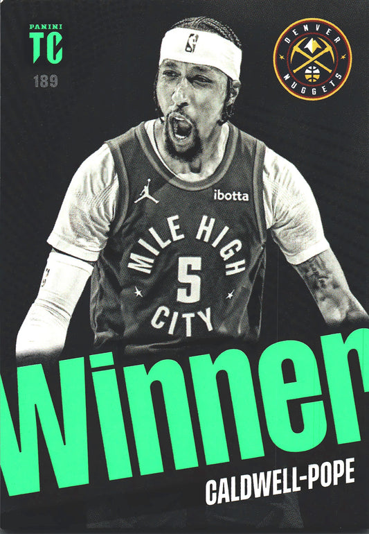 2023 Panini Top Class NBA Kentavious Caldwell-Pope Winner #189 Denver Nuggets